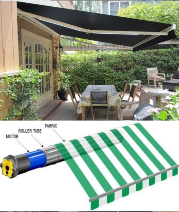 motorized and electric awnings